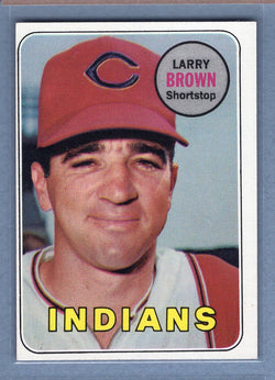 1969 Topps #503 Larry Brown (c) EX  GO700