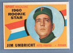1960 Topps #145 Jim Umbricht EX-MT  GO252
