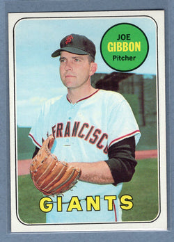 1969 Topps #158 Joe Gibbon (f) EX-MT  GOWABB