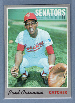 1970 Topps #84 Paul Casanova  (c) EX-MT  GO750
