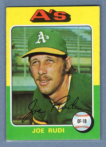 1975 Topps #45 Joe Rudi  EX  GO900