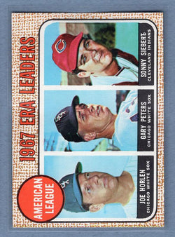 1968 Topps #8 A.L. ERA Leaders (b) EX-MT  GO339