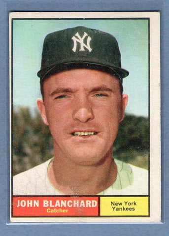 1961 Topps #104 John Blanchard VG-EX     GO100