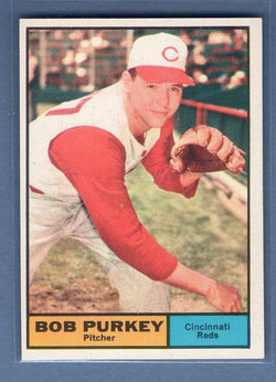 1961 Topps #9 Bob Purkey(2) NM GO220
