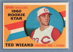 1960 Topps #146 Ted Wieland EX-MT  GO252