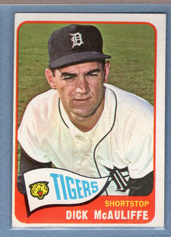 1965 Topps #53 Dick McAuliffe (st) VG  GO52