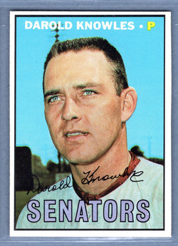 1967 Topps #362 Darold Knowles EX-MT  GO510