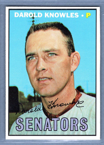 1967 Topps #362 Darold Knowles EX-MT  GO510