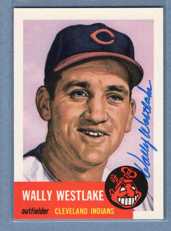 1991 Topps Archives #192 Wally Westlake Autograph Auto signed