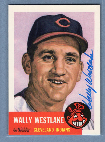 1991 Topps Archives #192 Wally Westlake Autograph Auto signed