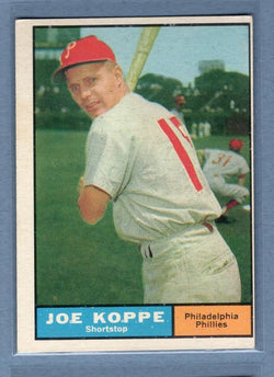 1961 Topps #179 Joe Koppe EX   GO269