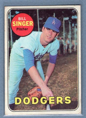 1969 Topps #575 Bill Singer  VG  GOYY3