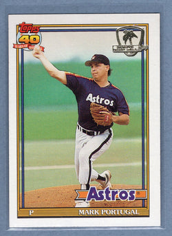 1991 Topps Desert Shield #647 Mark Portugal  NM  GO600