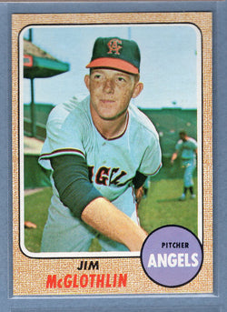 1968 Topps #493 Jim McGlothlin   EX-MT  GO550