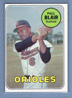 1969 Topps #506 Paul Blair (a) EX  GO700
