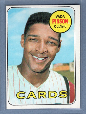 1969 Topps #160 Vada Pinson (b) EX-MT  GOWABB