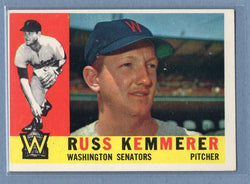 1960 Topps #362 Russ Kemmerer EX   GO65