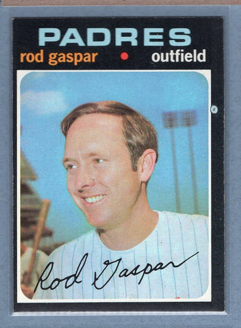 1971 Topps #383 Rod Gaspar  (a) EX-MT  GO550