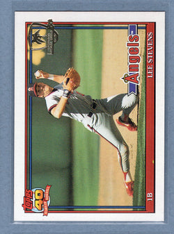 1991 Topps Desert Shield #648 Lee Stevens  NM  GO600