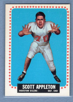 1964 Topps #66 Scott Appleton (R) EX  GO58