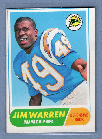 1968 Topps #66 Jim Warren (b) EX  GO207