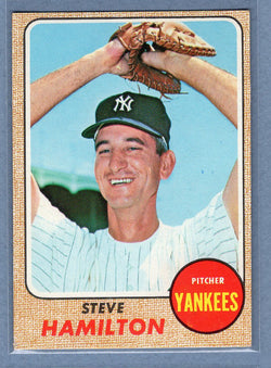 1968 Topps #496 Steve Hamilton   EX-MT  GO550