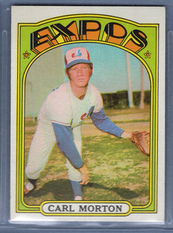 1972 Topps #134 Carl Morton (b) EX-MT  GO544