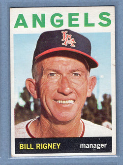 1964 Topps #383 Bill Rigney  VG  GO441