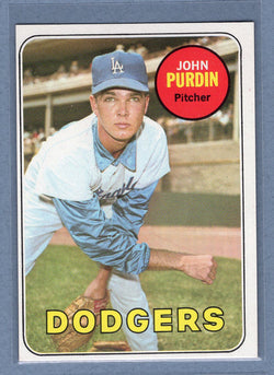 1969 Topps #161 John Purdin (a) EX-MT  GOWABB