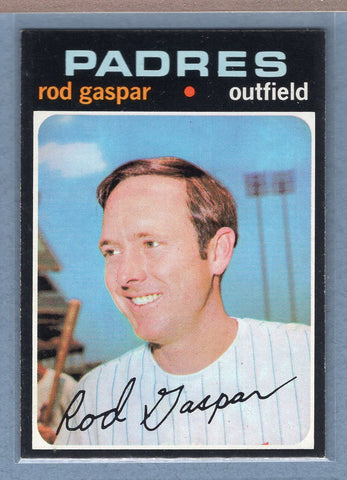 1971 Topps #383 Rod Gaspar  (b) EX-MT  GO550