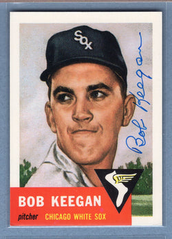 1991 Topps Archives #196 Bob Keegan Autograph Auto signed