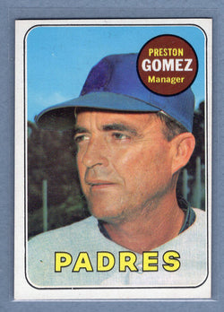 1969 Topps #74 Preston Gomez EX-MT  GO572