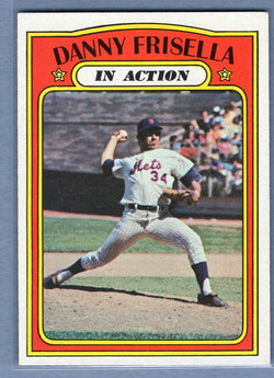 1972 Topps #294 Danny Frisella IA Ex-Nm