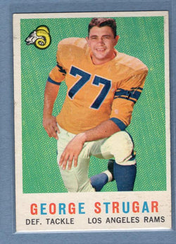 1959 Topps #121 George Strugar EX  GO87