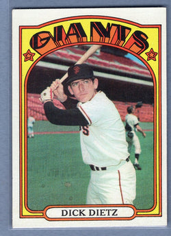 1972 Topps #295 Dick Dietz Ex-Nm