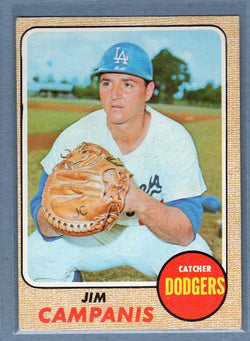 1968 Topps 281 Jim Campanis(1) VG-EX SET BREAK