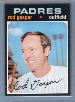 1971 Topps #383 Rod Gaspar  (c) EX-MT  GO550