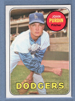 1969 Topps #161 John Purdin (b) EX-MT  GOWABB