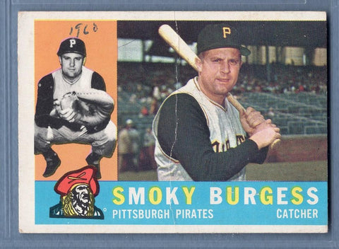 1960 Topps #393 Smoky Burgess(MK) GD  Set Break C