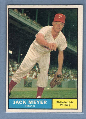 1961 Topps #111 Jack Meyer VG-EX     GO100