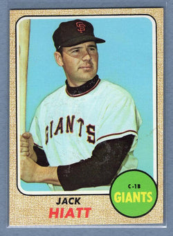 1968 Topps #419 Jack Hiatt EX-MT  GO534