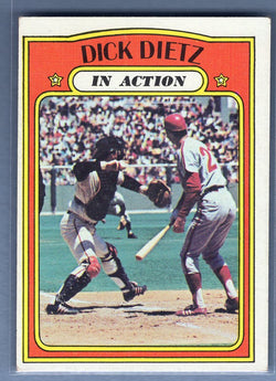 1972 Topps #296 Dick Dietz IA Ex-Nm