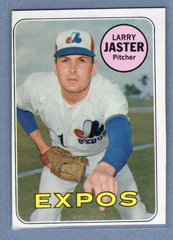 1969 Topps #496 Larry Jaster(a) EX  GO850