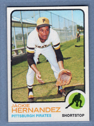 1973 Topps #363 Jackie Hernandez  EX-MT  GO443