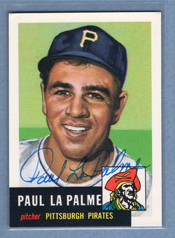 1991 Topps Archives #201 Paul LaPalme Autograph Auto signed