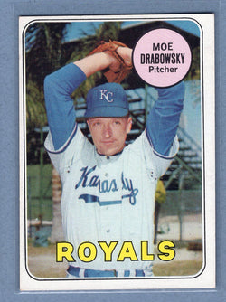 1969 Topps #508 Moe Drabowsky (a) EX-MT  GO700