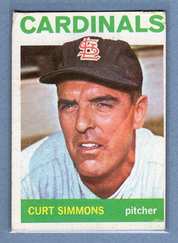 1964 Topps #385 Curt Simmons (a) VG  GO441