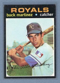 1971 Topps #163 Buck Martinez (b) EX  GO950