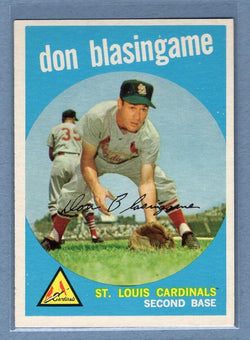 1959 Topps #491 Don Blasingame EX-MT  GO200