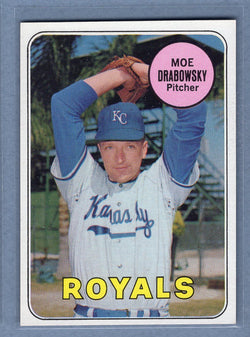 1969 Topps #508 Moe Drabowsky (b) EX-MT  GO700